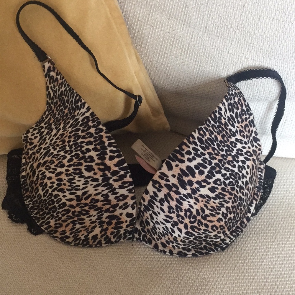 Leopard printed sexy bra